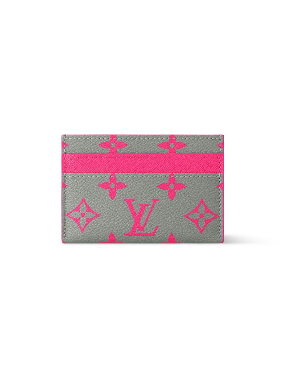NEW Louis Vuitton Hot Pink  Monogram Glow Double Card Holder *RARE*